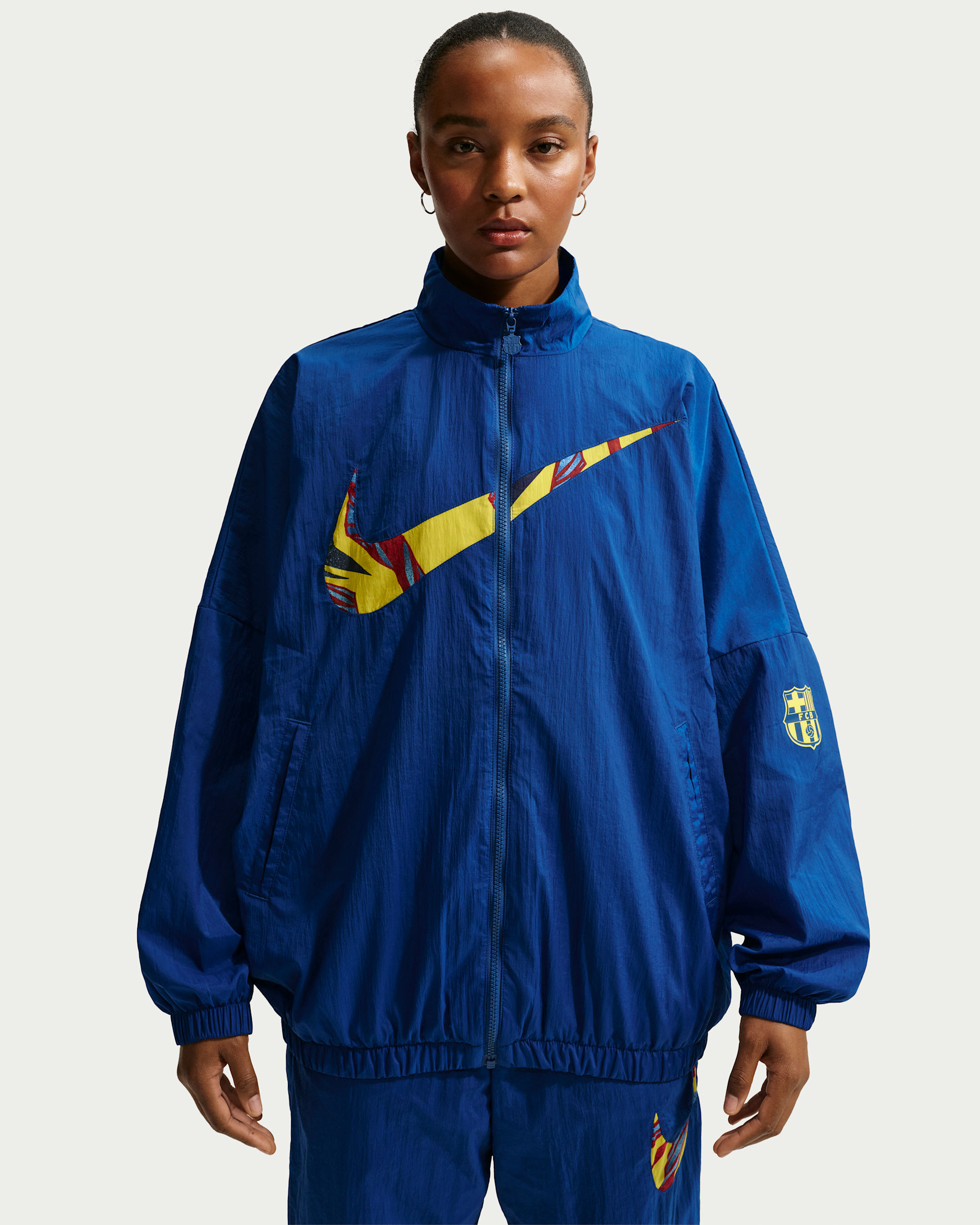 FC Barcelona Essential Fourth Women's Nike Football Woven Jacket